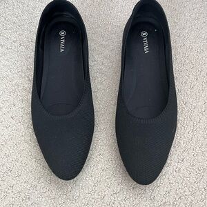 Vivala Black Flat Shoes